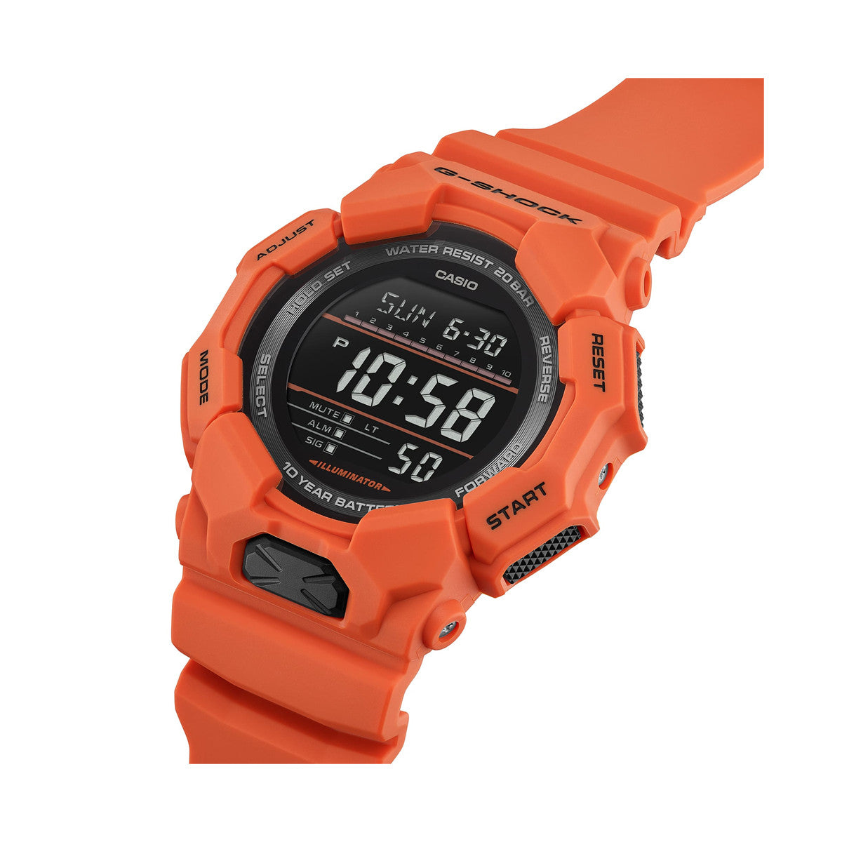 CASIO G-SHOCK Mod. NEW RUGGED BASIC Digital 10-Year Battery