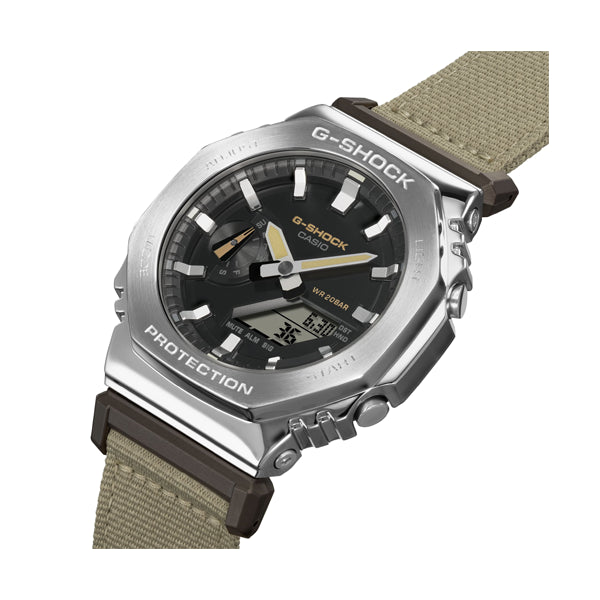 CASIO G-SHOCK Mod. OAK  METAL COVERED - UTILITY SERIE KHAKI BEIGE