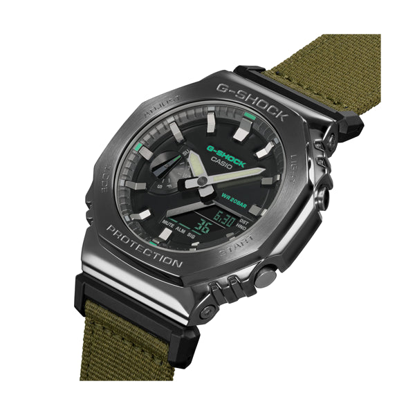 CASIO G-SHOCK Mod. OAK  METAL COVERED - UTILITY SERIE KHAKI GREEN