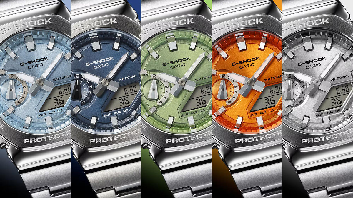 CASIO G-SHOCK Mod. OAK G-STEEL - LIGHT BLUE
