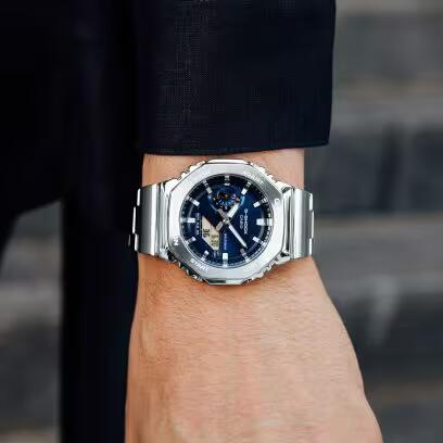 CASIO G-SHOCK Mod. OAK G-STEEL PETROL BLUE