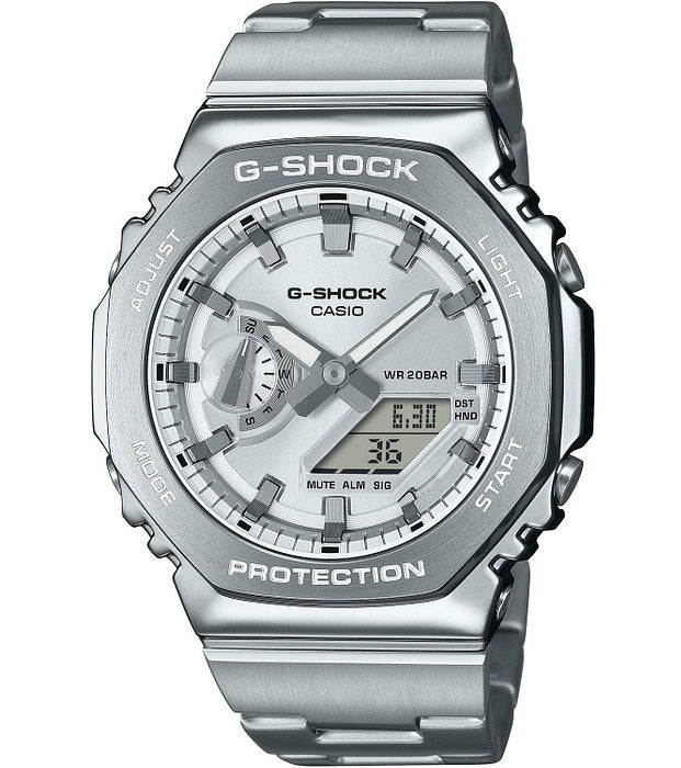 CASIO G-SHOCK Mod. OAK G-STEEL CLASSIC SILVER