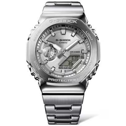 CASIO G-SHOCK Mod. OAK G-STEEL CLASSIC SILVER