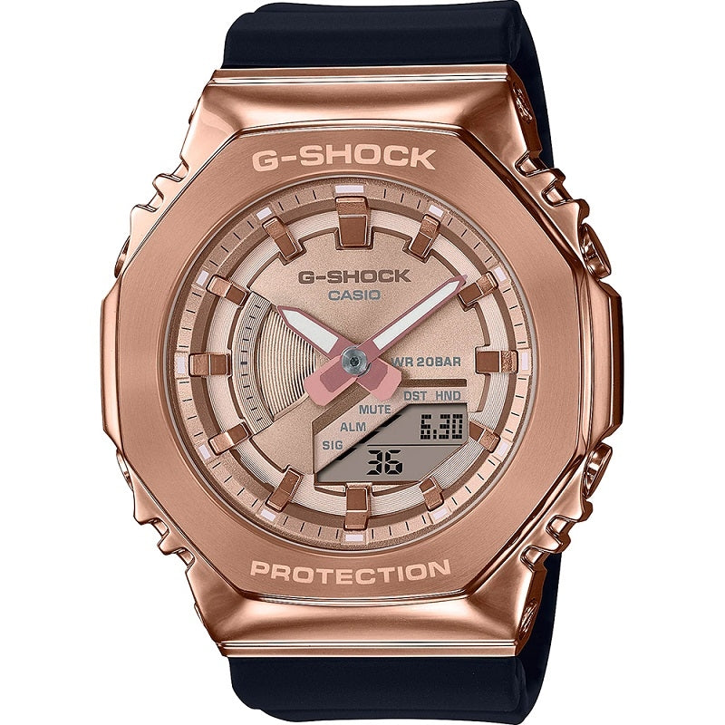 G-SHOCK Mod. OAK METAL COVERED COMPACT - PINK GOLD SERIE ***SPECIAL PRICE***