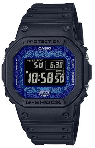 CASIO G-SHOCK THE ORIGIN ADVANCED Mod. BLUE PAISLEY SERIE***Special Price***