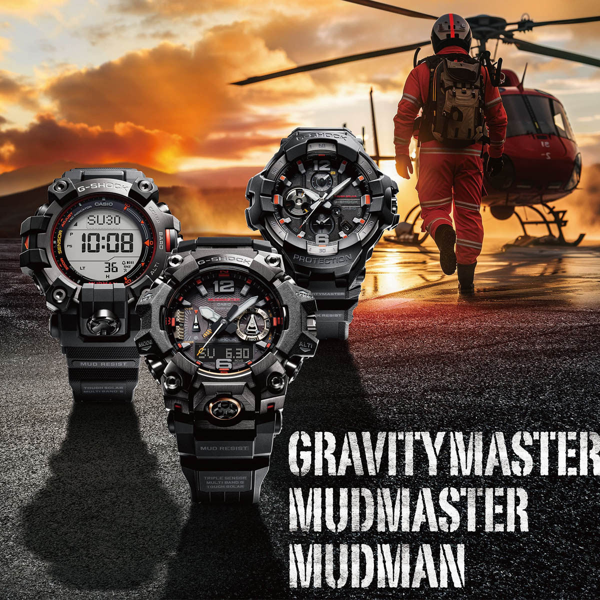 CASIO G-SHOCK MASTER OF G Mod. MUDMASTER