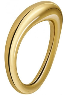 CK JEWELS Mod. KJ94JR1001 Anello / Ring Lady Gold Tone (Size 8)