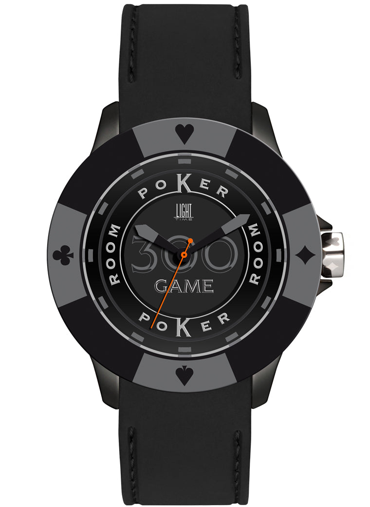 LIGHT TIME Mod. POKER - All Black