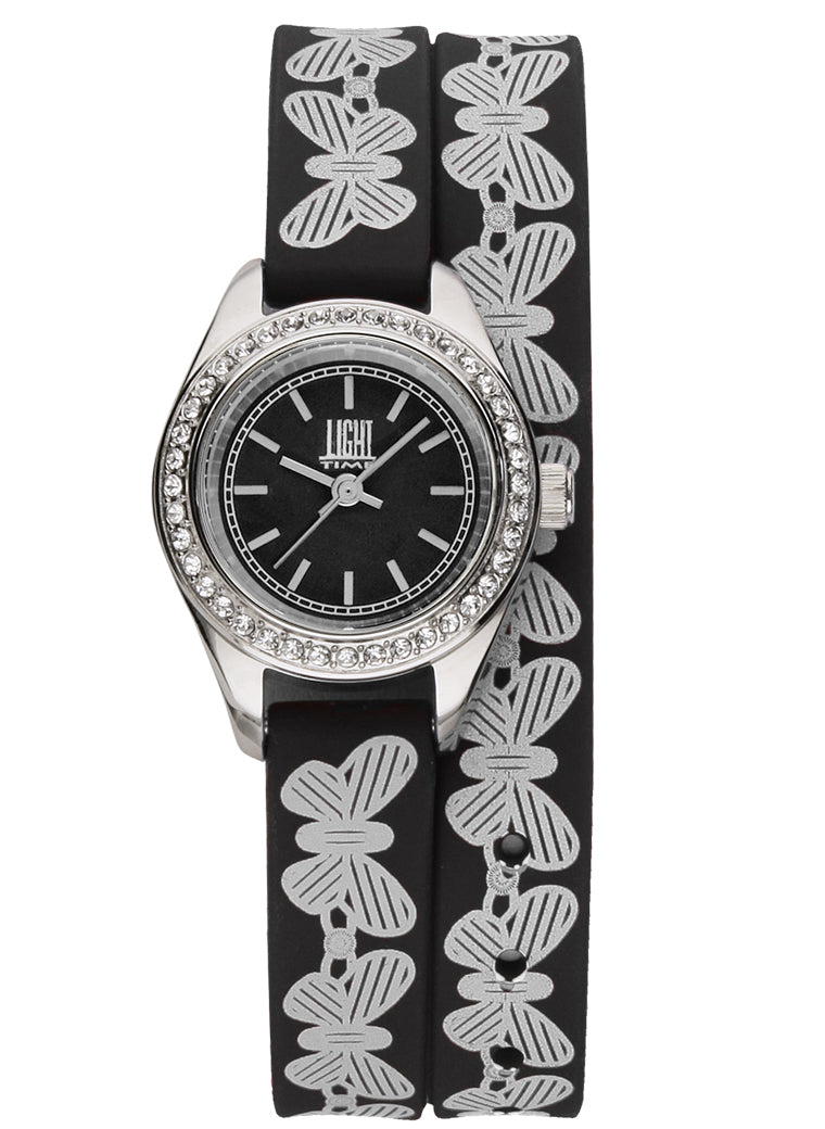 LIGHT TIME Mod. ROCOCO - Black Strass