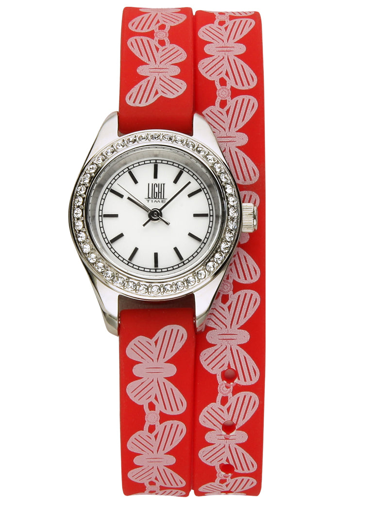 LIGHT TIME Mod. ROCOCO - Red Strass