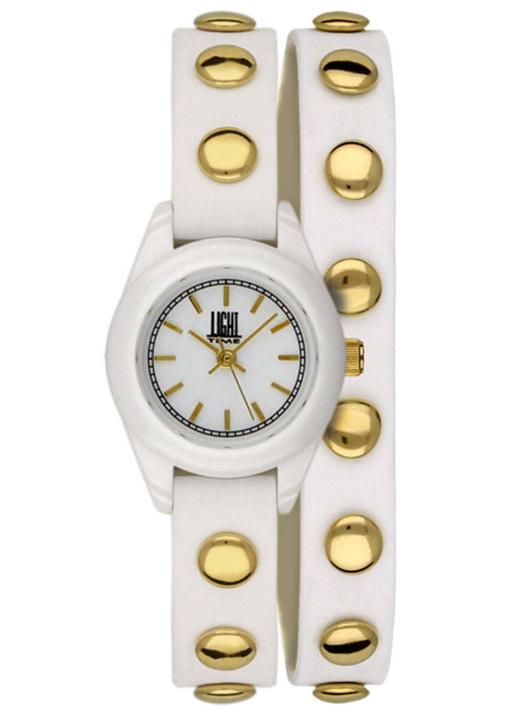 LIGHT TIME Mod. PUNK - White / Gold