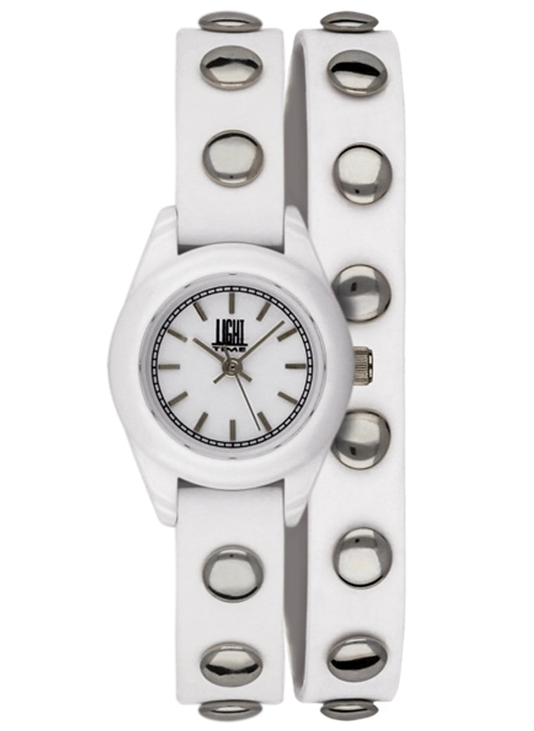 LIGHT TIME Mod. PUNK - White - Silver