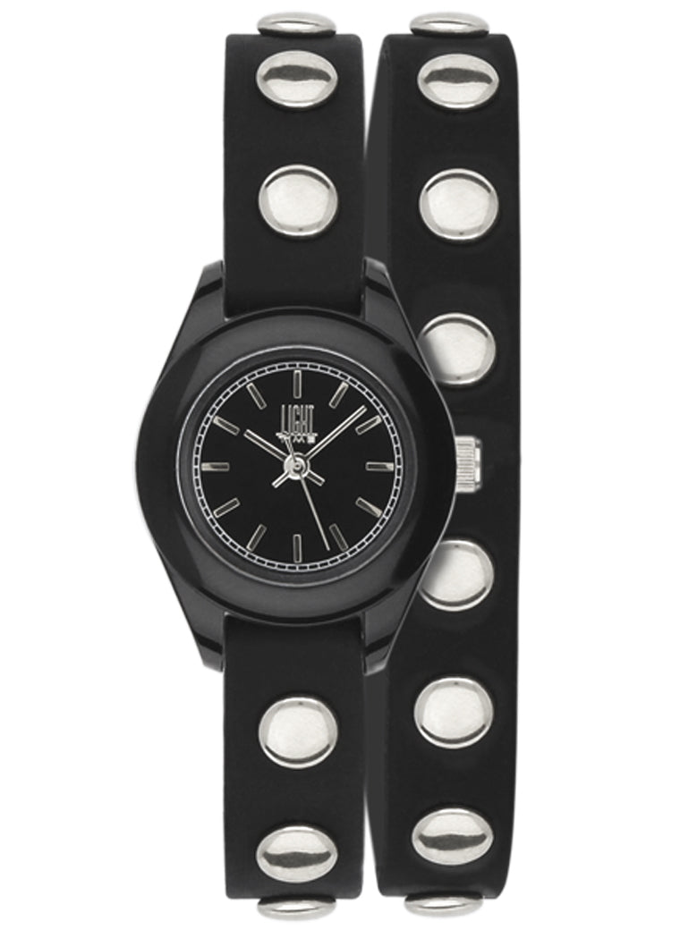 LIGHT TIME Mod. PUNK - Black - Silver