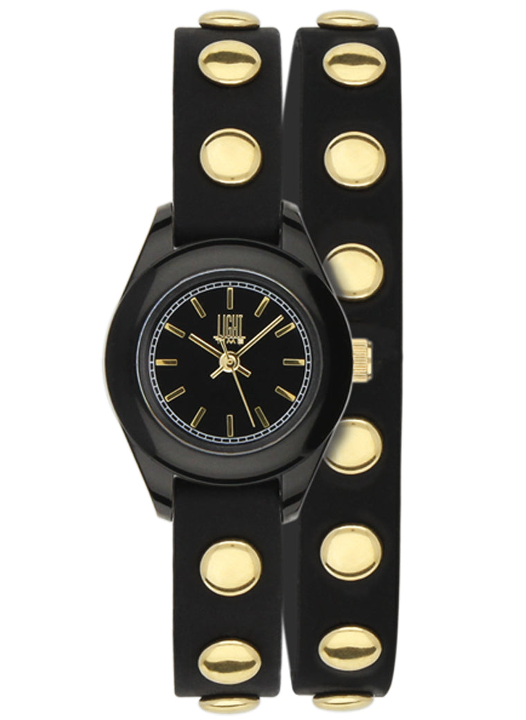 LIGHT TIME Mod. PUNK - Black / Gold