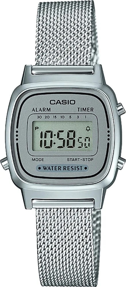 CASIO VINTAGE MINI Steel Silver Mesh