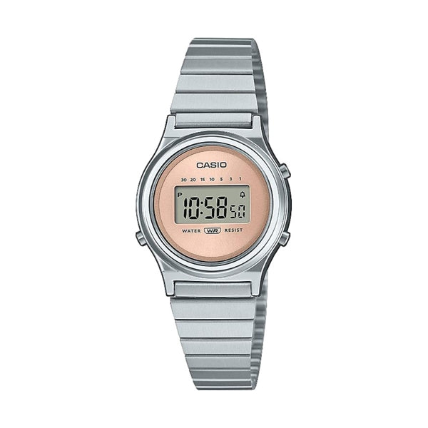 CASIO VINTAGE Mod. MINI COLLECTION SLIM ROUND - SALMON PINK