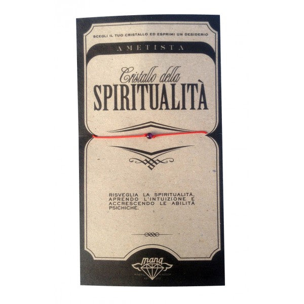 MANA Mod. AMETISTA/SPIRITUALITÀ - 5pcs