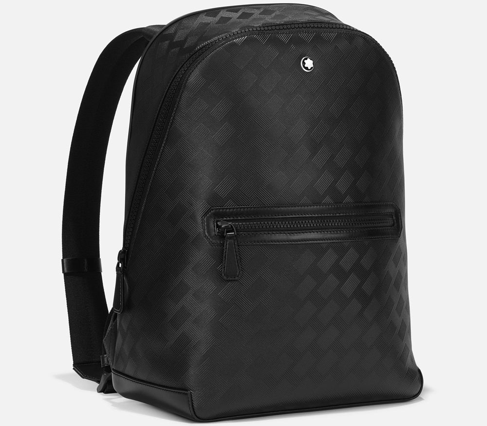 MONTBLANC LEATHER MOD. EXTREME 3.0 MEDIUM BACKPACK 3 COMPARTMENTS - 28X40X14