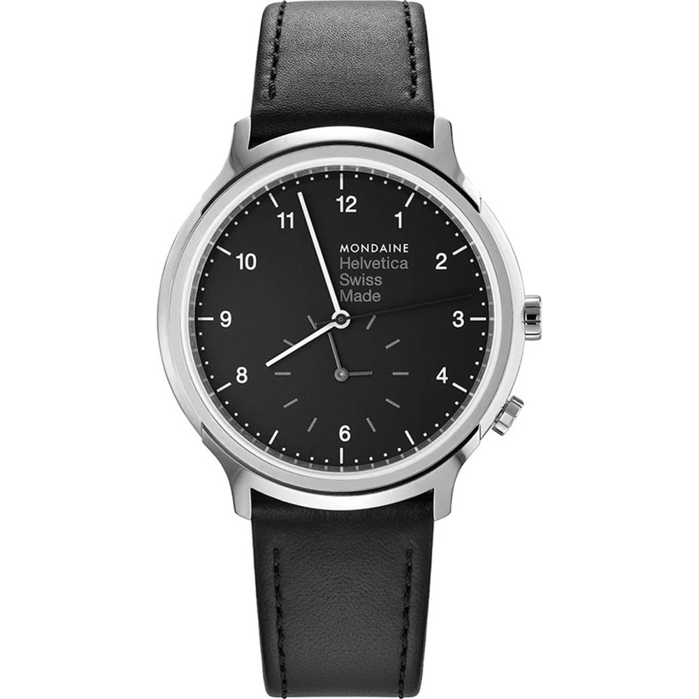 MONDAINE Mod. HELVETICA No. 1 REGULAR - Dual Time 