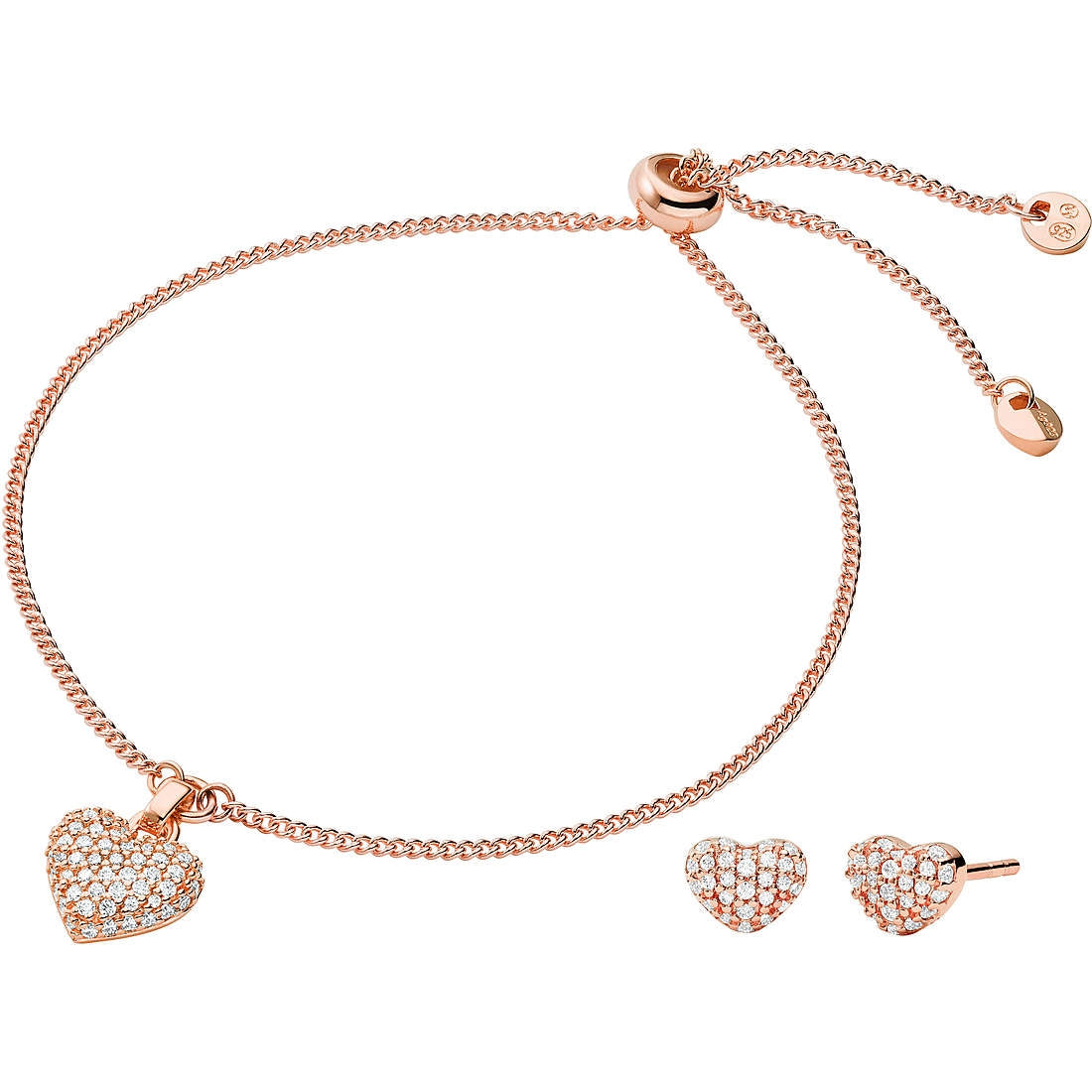 MICHAEL KORS JEWELS Mod. HEART  Special Pack + Earrings