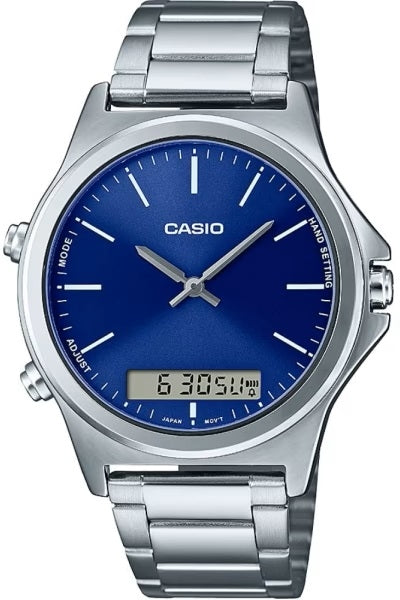 CASIO COLLECTION Mod. ANA-DIGIT ALARM Blue