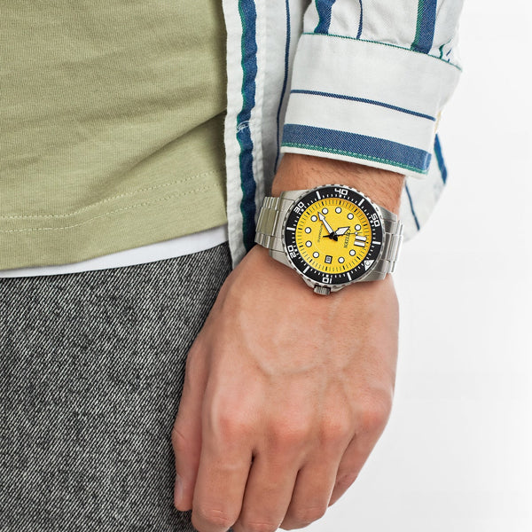 CITIZEN Mod. CLASSIC AUTOMATIC - YELLOW