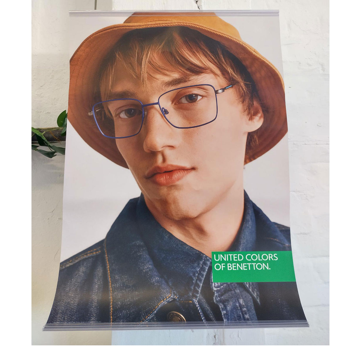 BENETTON MOD. OPTICAL DOUBLE SIDED BANNER SS21