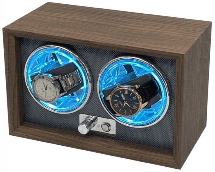 Watch Winder  2 watches - Carica Orologio (28x17x20cm)