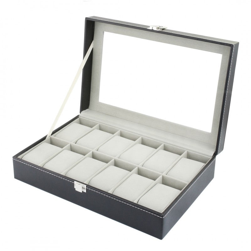 Cofanetto porta orologi / Watch case (31.5x21.5x11.5 cm)