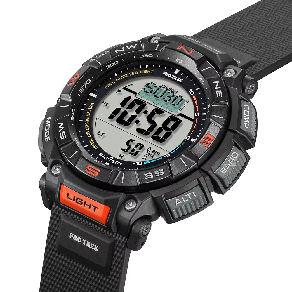 CASIO PRO TREK -  TREKKING PRO SOLAR POWERED