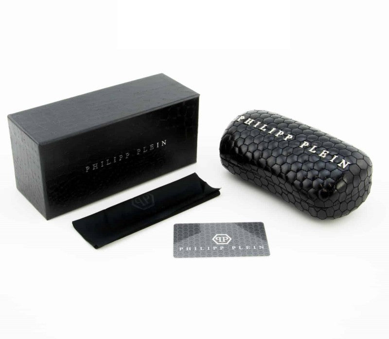 PHILIPP PLEIN SUNGLASSES Mod. SPP065S SHINY NIGHT BLUE