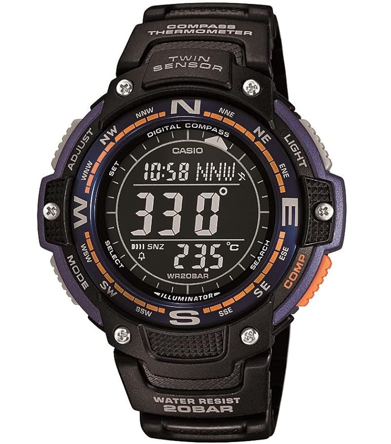 CASIO SPORT COLLECTION - TWIN SENSOR, COMPASS