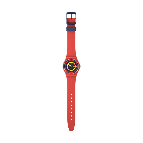 SWATCH Mod. CONCENTRIC RED