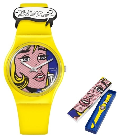 SWATCH Mod. REVERIE BY ROY LICHTENSTEIN, THE WATCH