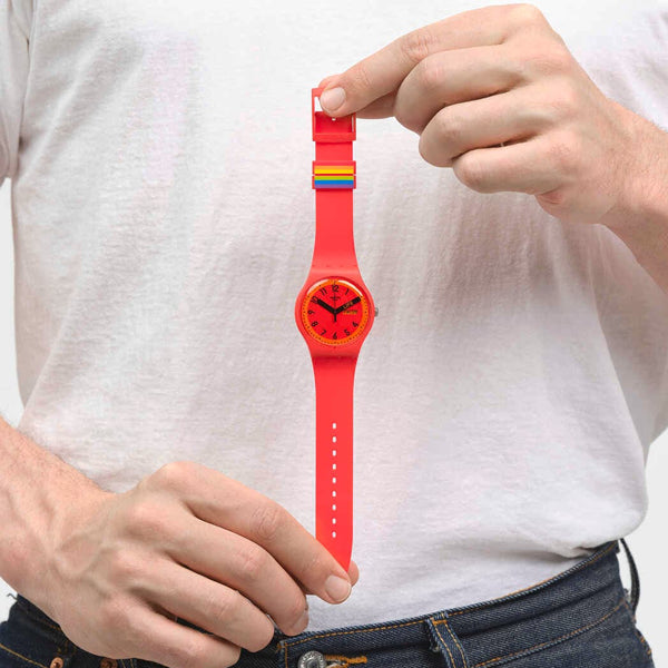 SWATCH Mod. PROUDLY RED