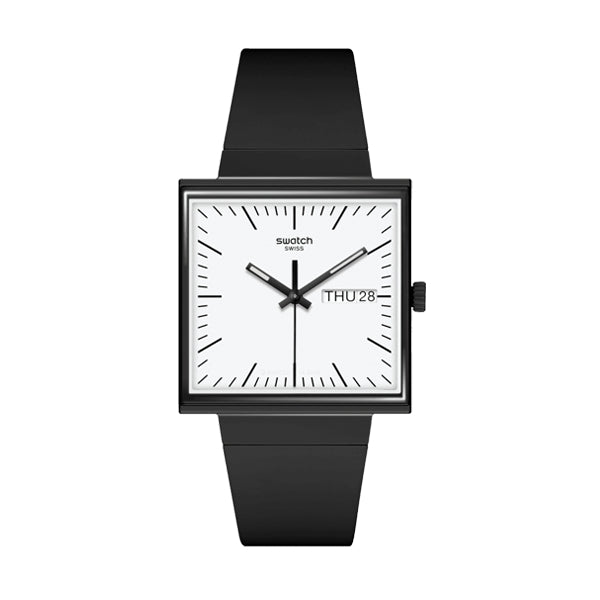 SWATCH Mod. WHAT IF…BLACK?