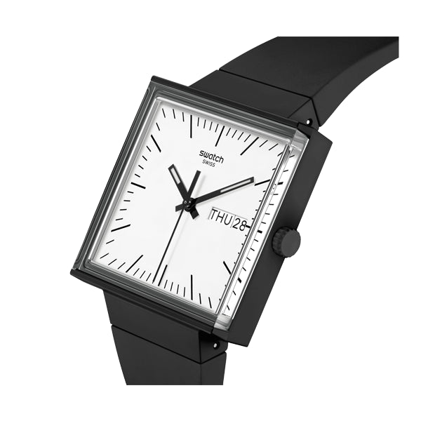 SWATCH Mod. WHAT IF…BLACK?