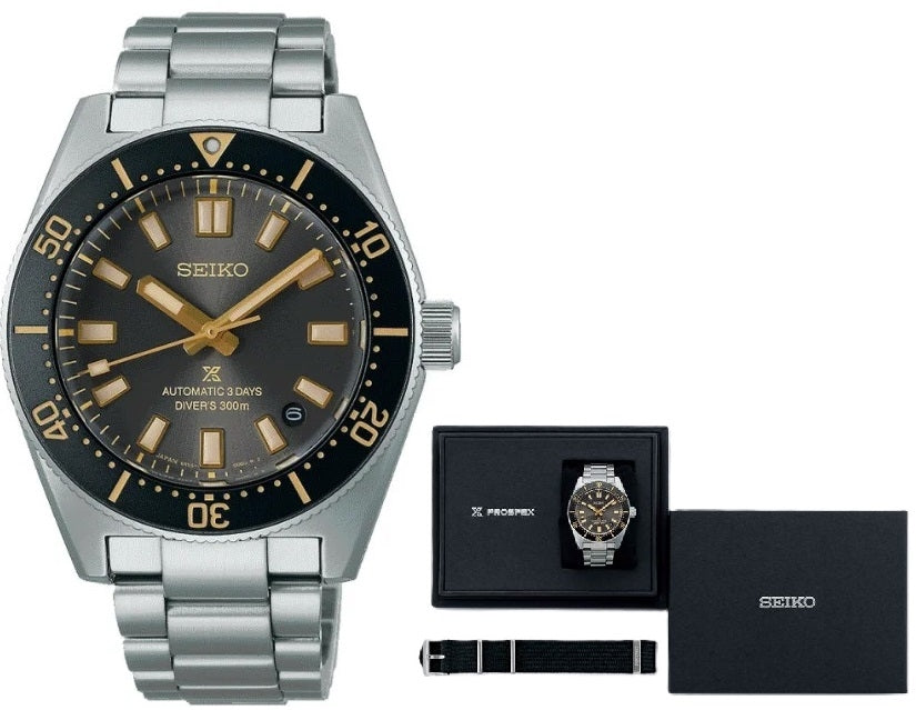 SEIKO PROSPEX Automatic 3 Days Diver's 300m - Special Edition 100th Seiko Anniversary + Extra Strap