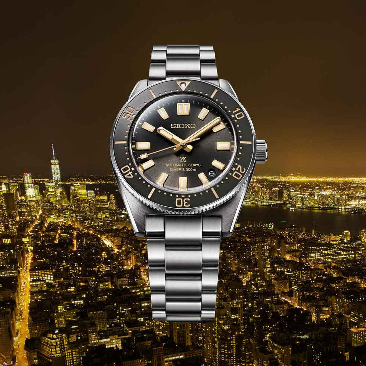 SEIKO PROSPEX Automatic 3 Days Diver's 300m - Special Edition 100th Seiko Anniversary + Extra Strap