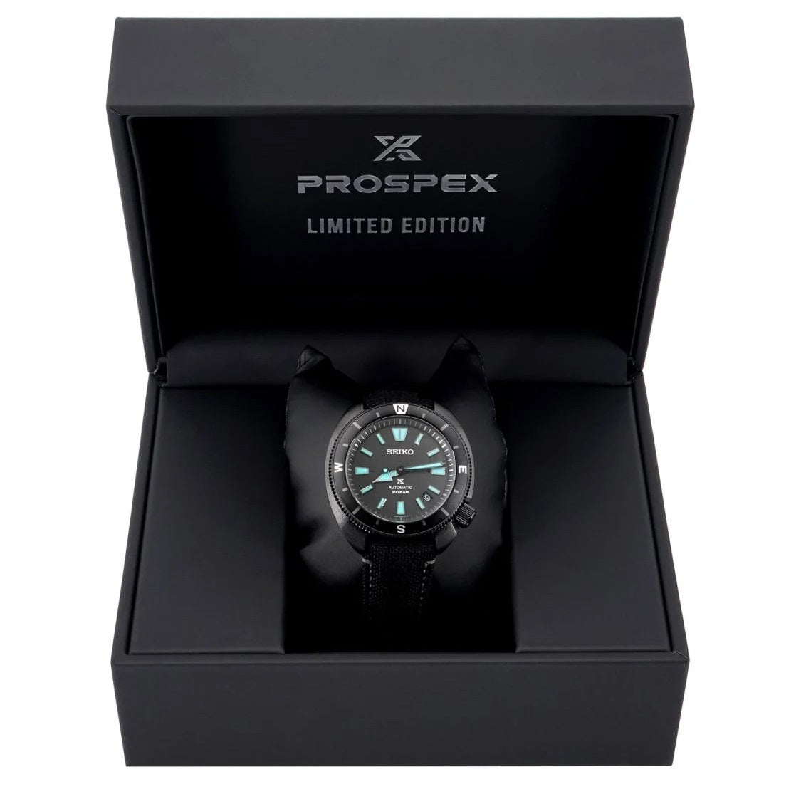 SEIKO PROSPEX Mod. DIVERS - BLACK SERIE NIGHT VISION TORTUGA AUTOMATIC - LIMITED EDITION