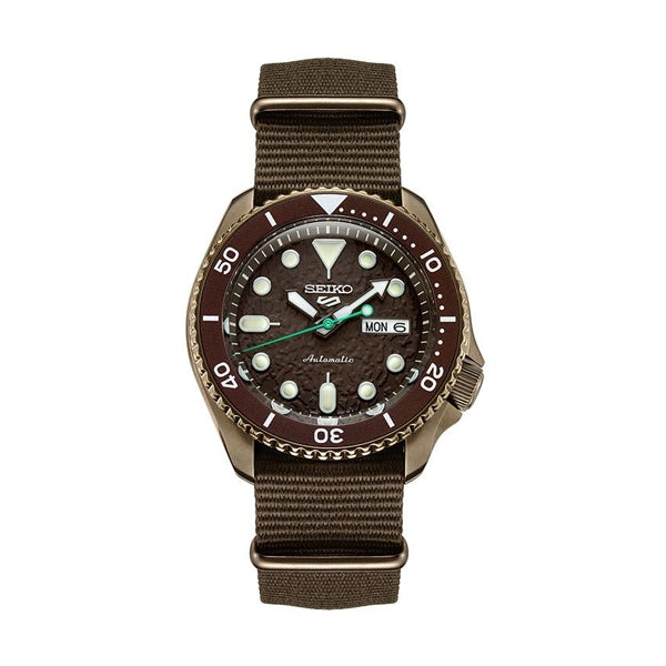 SEIKO 5 Mod. SPORTS AUTOMATIC DAY & DATE - BROWN