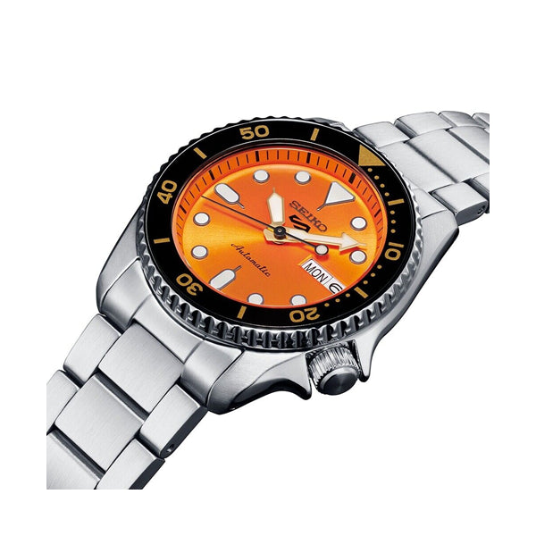 SEIKO 5 Mod. SPORTS AUTOMATIC DAY & DATE - ORANGE