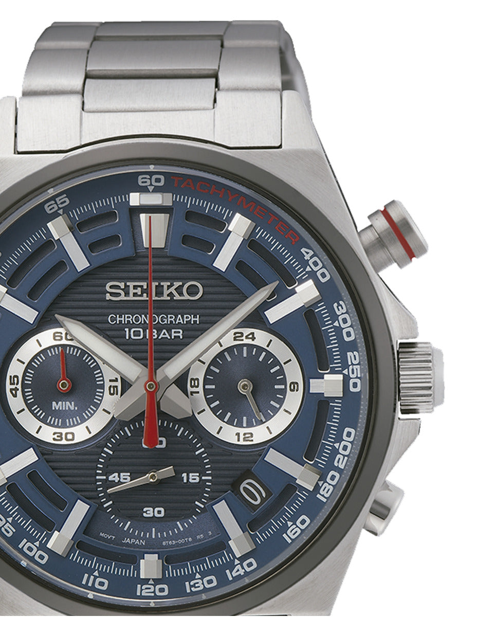 SEIKO Mod. CHRONOGRAPH - PETROL BLUE