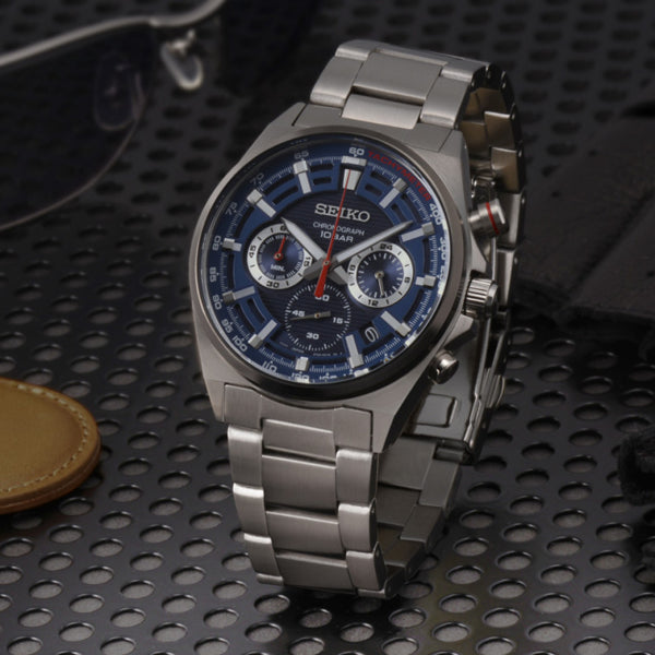 SEIKO Mod. CHRONOGRAPH - PETROL BLUE