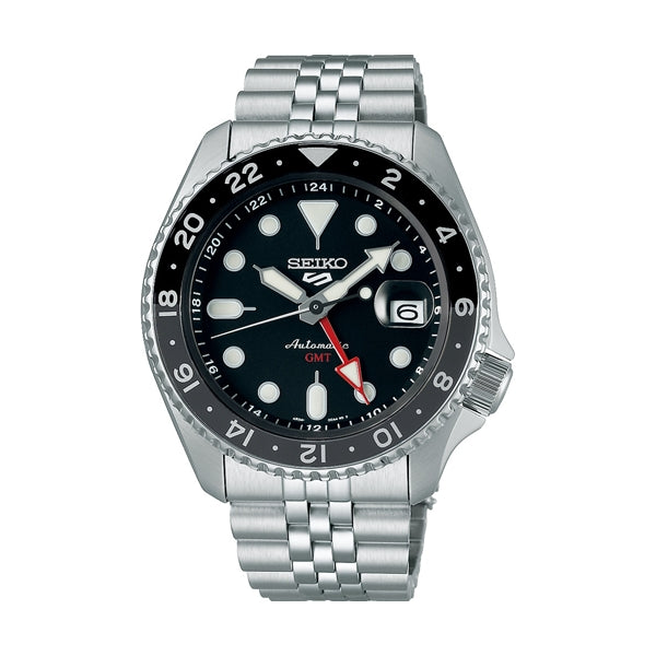 SEIKO 5 Mod. GMT AUTOMATIC BLACK