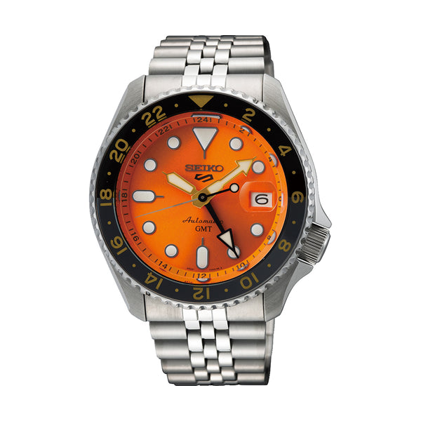 SEIKO 5 Mod. SPORTS AUTOMATIC GMT - ORANGE