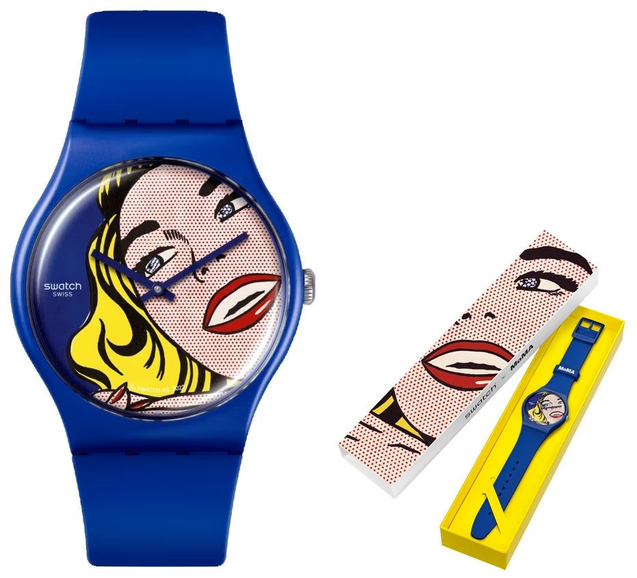 SWATCH Mod. GIRL BY ROY LICHTENSTEIN, THE WATCH