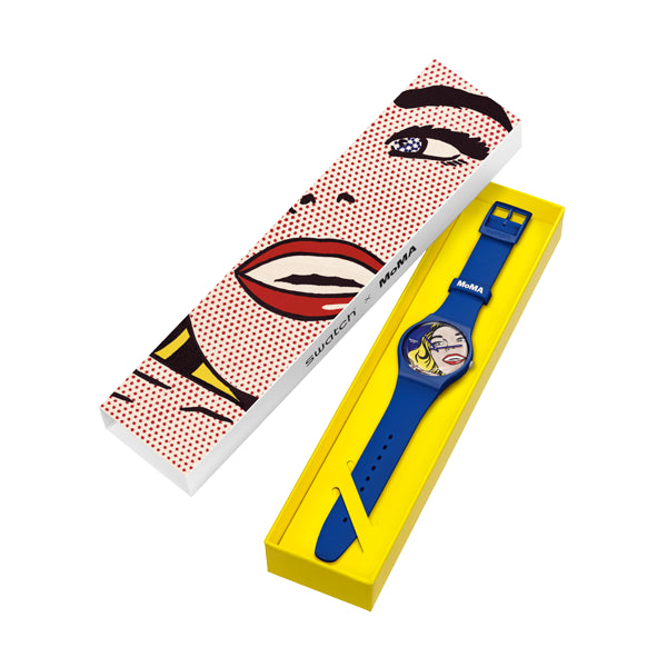 SWATCH Mod. GIRL BY ROY LICHTENSTEIN, THE WATCH