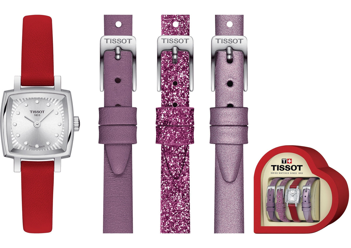 TISSOT Mod. LOVELY Special pack + 3 extra straps