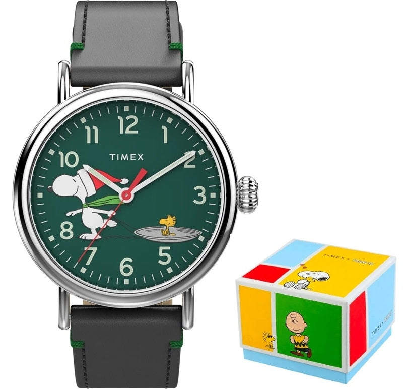 TIMEX Mod. PEANUTS COLLECTION - THE WATERBURY - Snoopy Woodstock Ice Skating - Special Pack